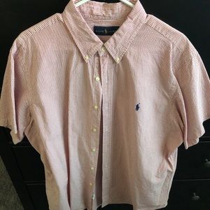 Ralph Lauren Polo Button Down Short Sleeve XL